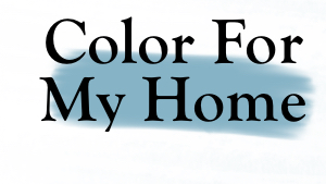 color for my home
